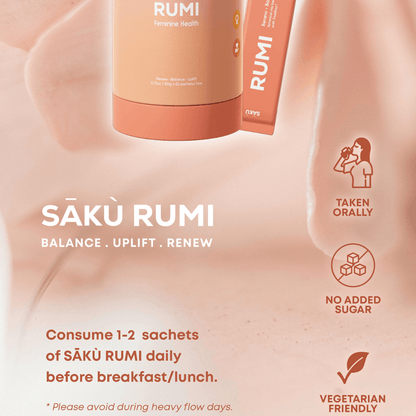 NEW! Susenji Saku Rumi - Balances Women Hormones